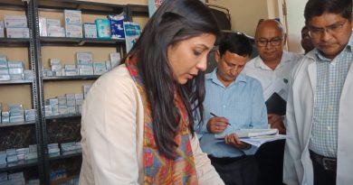 मिशन निदेशक NHM स्वाति एस भदौरिया ने किया नैनीताल जनपद का दौरा, कई स्वास्थ्य इकाइयों का किया औचक निरीक्षण