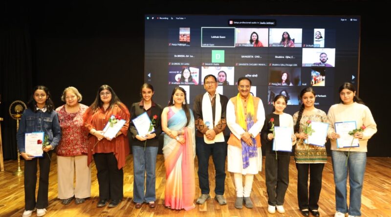 विश्व के बाल लेखकों का लेखक गाँव में सम्मान, 65 से अधिक देशों के साहित्यकार जुड़े, 30 नवोदित रचनाकार अलंकृत