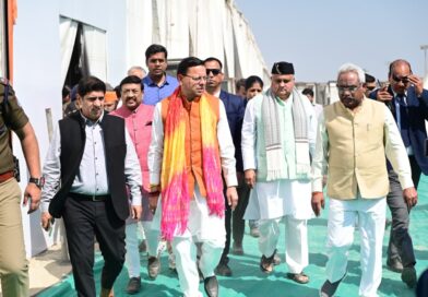 केन्द्रीय गृह एवं सहकारिता मंत्री अमित शाह का 7 मार्च, 2026 को हरिद्वार बैरागी कैम्प में प्रस्तावित भ्रमण कार्यक्रम की तैयारियों का मुख्यमंत्री ने किया स्थलीय निरीक्षण