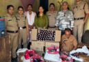ऋषिकेश स्तिथ पुरानी चुंगी दुकान पर आबकारी विभाग की RAID,  भारी मात्रा में अवैध शराब बरामद