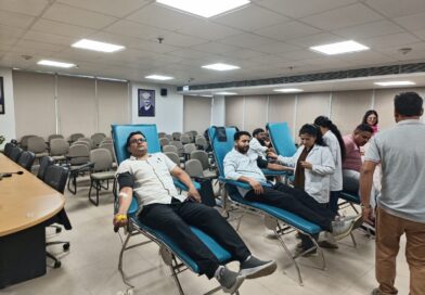 एमडीडीए कार्यालय में रक्तदान शिविर का आयोजन, अधिकारियों-कर्मचारियों ने बढ़-चढ़कर किया प्रतिभाग