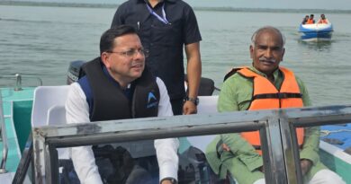 मुख्यमंत्री पुष्कर सिंह धामी ने गदरपुर में अंतर्राष्ट्रीय क्याकिंग एवं कैनोइंग प्रतियोगिता की तैयारियों का लिया जायजा