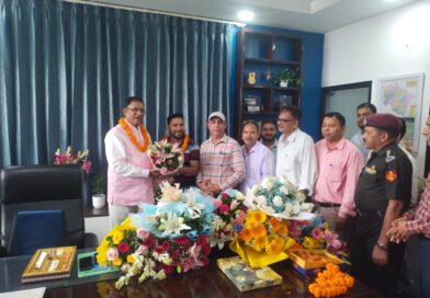 उत्तराखण्ड विद्युत संविदा कर्मचारी संगठन (इंटक) के प्रतिनिधिमण्डल ने UPCL के नवनियुक्त MD पी0सी0 ध्यानी से की मुलाकात, पुष्पगूच्छ भेंट कर पदभार ग्रहण करने की दी बधाई एवं शुभकामनाएं