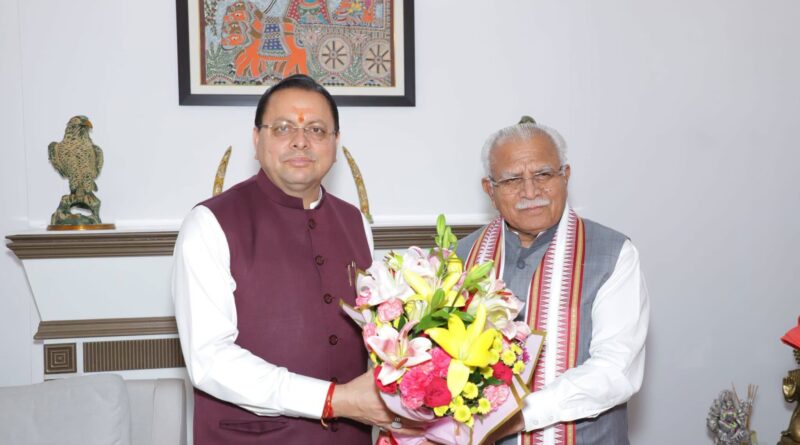 केंद्रीय ऊर्जा मंत्री से मुख्यमंत्री धामी की मुलाक़ात,  उत्तराखंड राज्य के लिए जुलाई और अगस्त माह मेँ अतिरिक्त बिजली की मांग