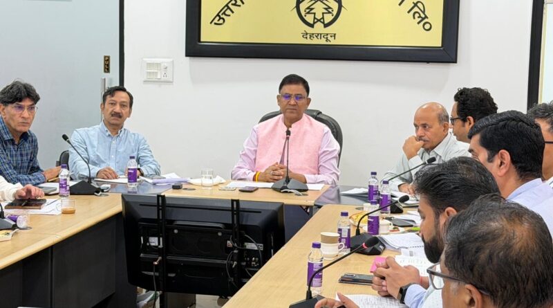 रविवार के दिन केंद्र पोषित आर०डी०एस०एस० योजना के अंतर्गत विभिन्न परियोजनाओं की प्रबंध निदेशक पी.सी. ध्यानी द्वारा मैराथन समीक्षा, ITBP की सीमा चौकियों को भी विद्युतीकृत करने पर हुआ मंथन