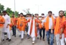 भाजपा युवा मोर्चा के राष्ट्रीय अध्यक्ष तेजस्वी सूर्या सैकड़ों युवाओं के साथ कांवड़ लेकर पहुंचे वीरभद्र, ऋषिकेश