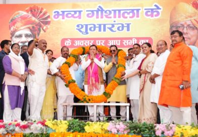 मुख्यमंत्री पुष्कर सिंह धामी ने हल्दीघेरा, खटीमा में ₹7.23 करोड़ की लागत से निर्मित गौशाला का किया लोकार्पण